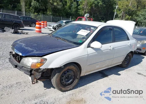 2009 Kia Spectra Ex из США, поврежденный, VIN KNAFE222095646707